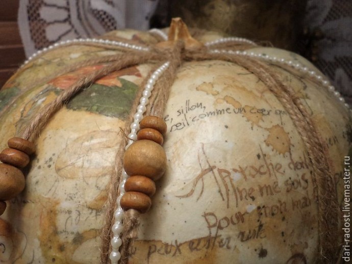 ​Вторая жизнь прошлогодней тыквы: часть 2