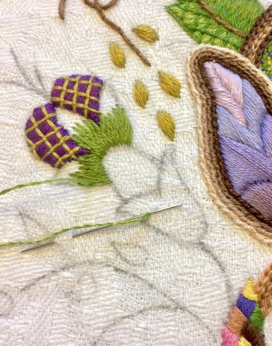 Якобинская вышивка: простые секреты для красивой работы