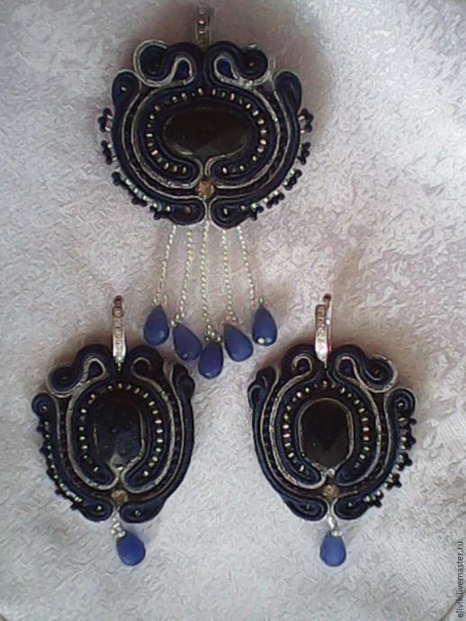 Серьги "Звездное небо"