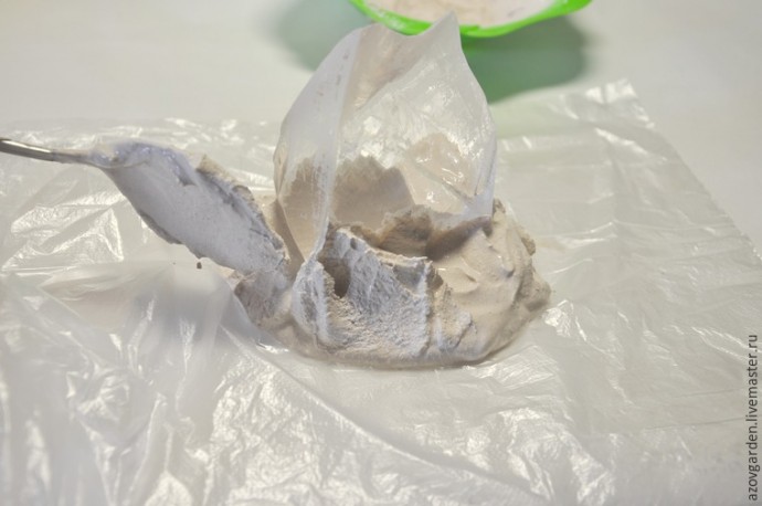 Создаём интерьерную статуэтку из стекла и гипса "Айсберг": часть 1 Создаём интерьерную статуэтку из стекла и гипса "Айсберг": часть 1