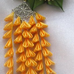 Создаем шидаре: основной элемент украшений в технике канзаши