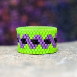 Техника плетения: мозаика, пейот