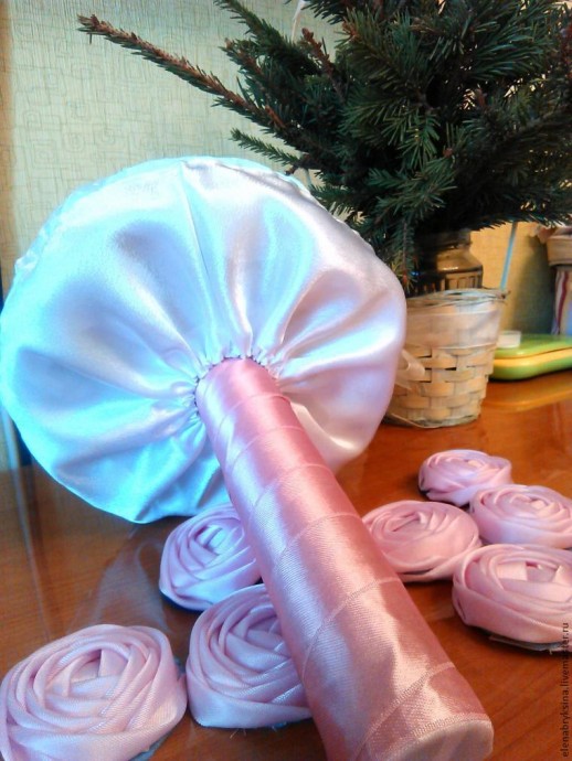 ​Делаем основу для брошь-букета из подручных материалов: часть 2