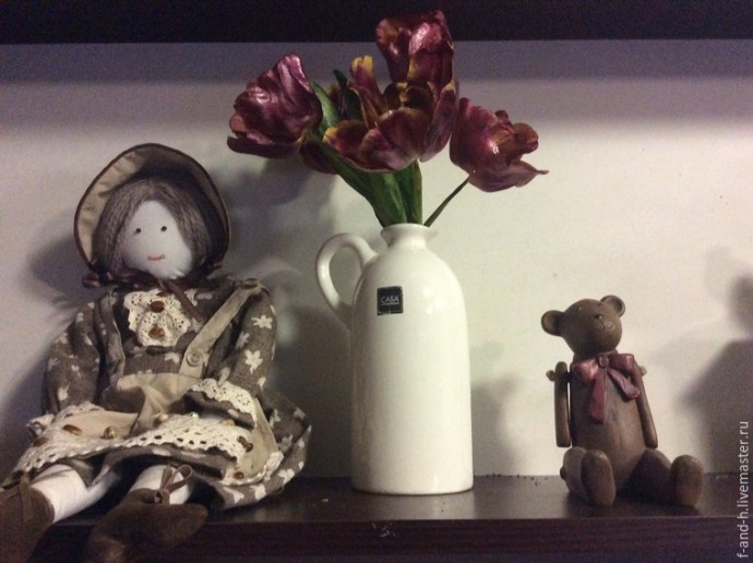 ​Как своими руками сделать "бейджики" для хранения сухих цветов: часть 1