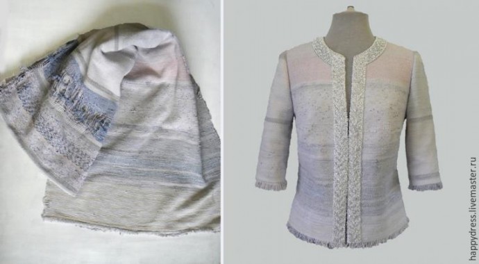 Модный жакет из... бабушкиного половика Модный жакет из... бабушкиного половика