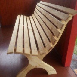 Создание дачной скамейки