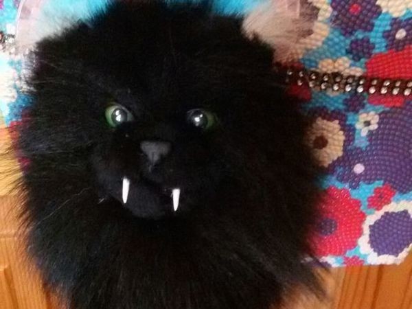 Мастерим брелок "Кот Мяукала": часть 1