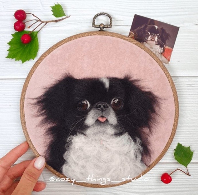 ​Валяем из шерсти кошек и собак