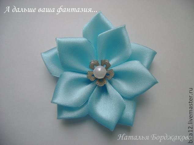 Цветок с острыми лепестками: мастер-класс