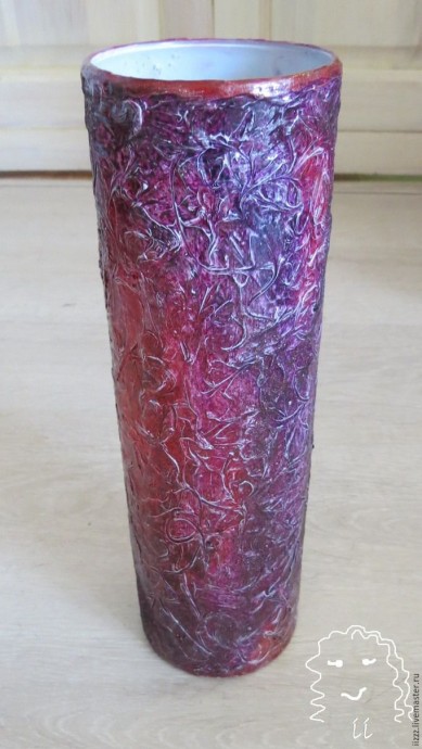 ​Декорируем вазу "Космическая фантазия": часть 2