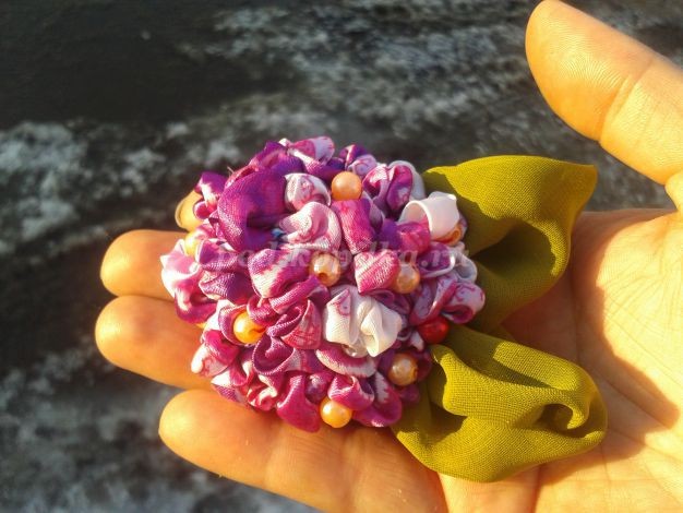 Брошь в технике "Комоно": часть 2