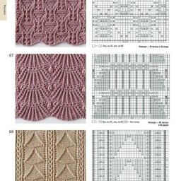 Лучшие узоры спицами