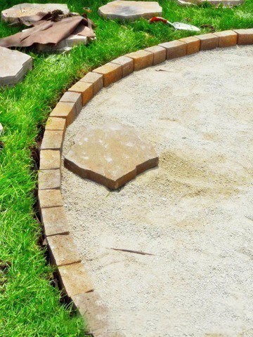 Площадка для костра своими руками