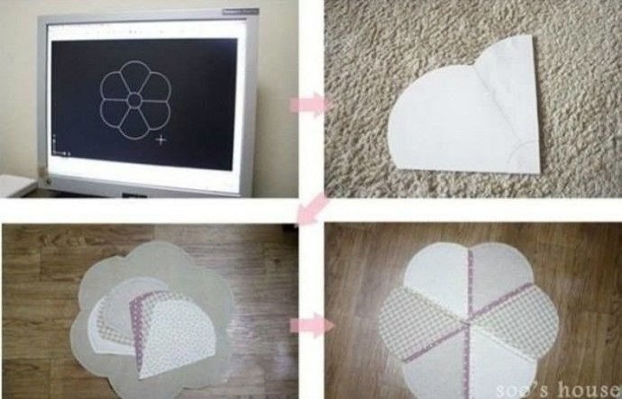 Подушка-ромашка Подушка-ромашка