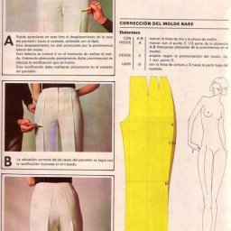 Устранение дефектов брюк