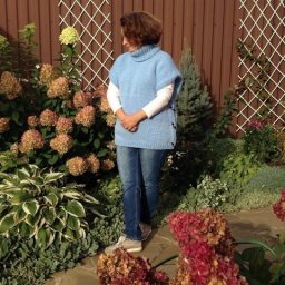 ​Вяжем универсальное пончо для детей и взрослых