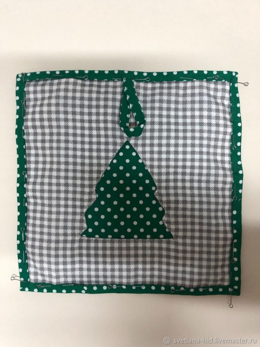 Шьём варежку-прихватку и прихватку Шьём варежку-прихватку и прихватку