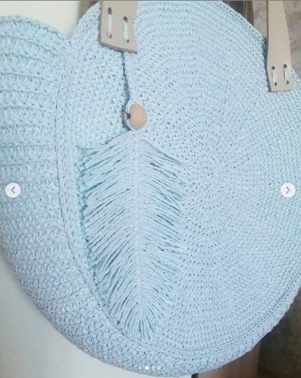 Сумка-солнце крючком