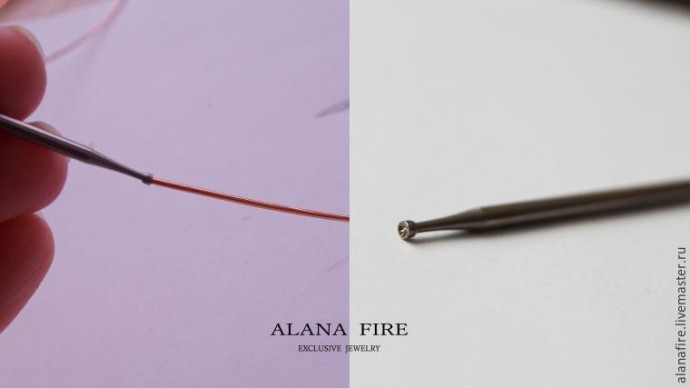 Создаем асимметричное колье в технике wire wrap "Рожденная под знаком Рыб": мастер-класс, часть 1