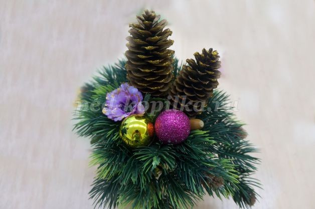 Новогодний подсвечник своими руками: часть 2