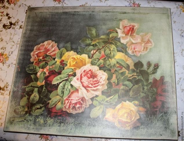 ​Преображение старого журнального стола: часть 2