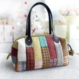 Сумочка из остатков тканей