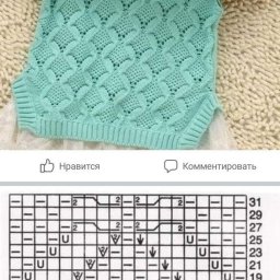 Запоминающиеся узоры на спицах