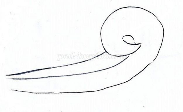 Декоративное панно "Жар-птица" из соломки: часть 5