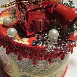 Делаем бонбоньерку из бросовых материалов