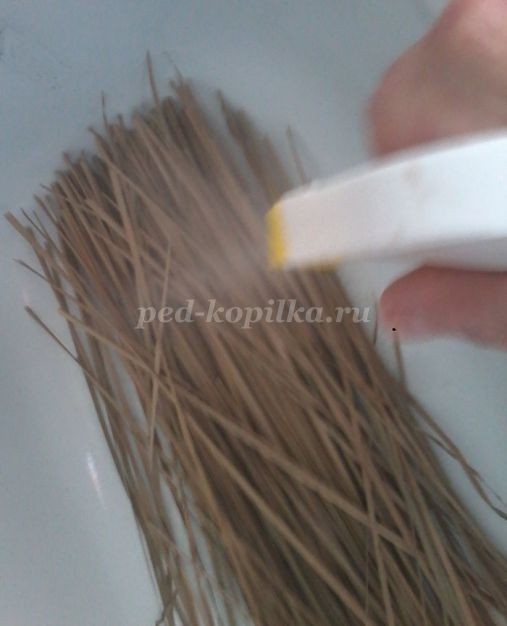 Гнездо из природного материала: часть 1