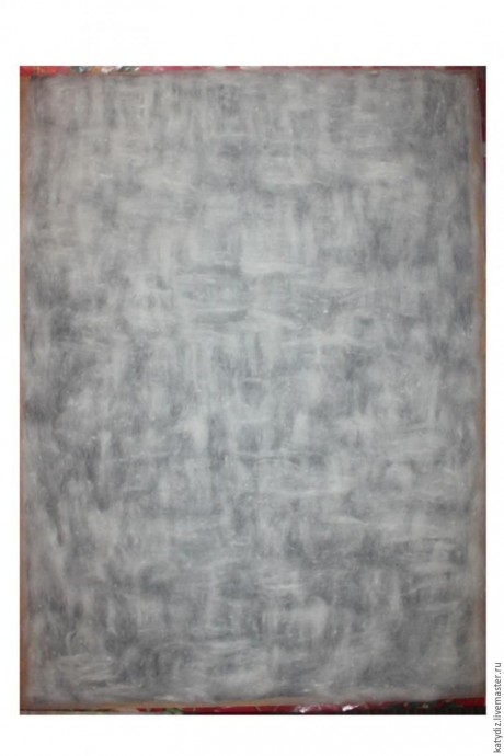 Создаем картину из шерсти "Закат на Крите": часть 1