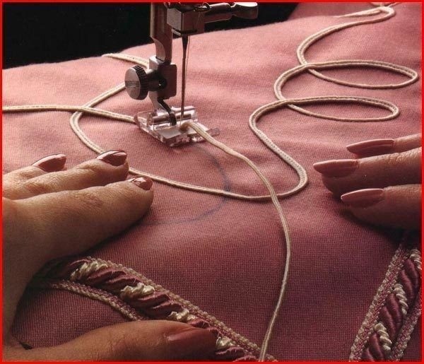 Как пристрочить тесьму Как пристрочить тесьму