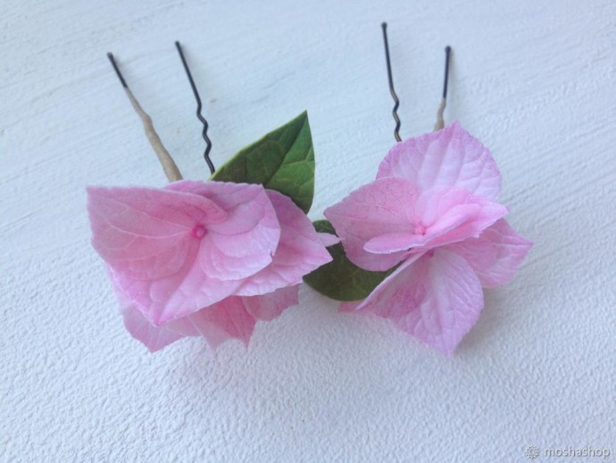 Создаем нежную гортензию из фоамирана: часть 3