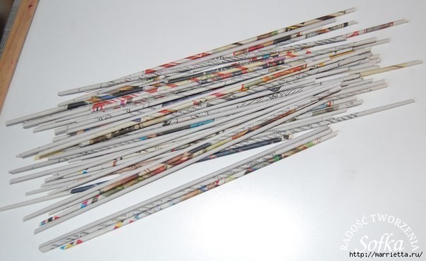 ​Круглая плетеная шкатулочка