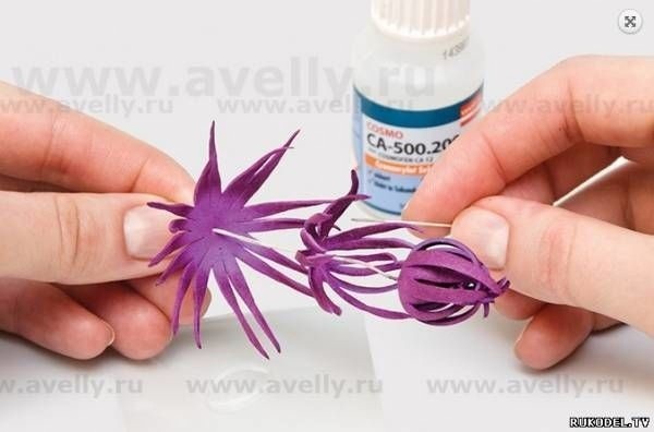 Мастер-класс: "Цветок астры" из фоамирана