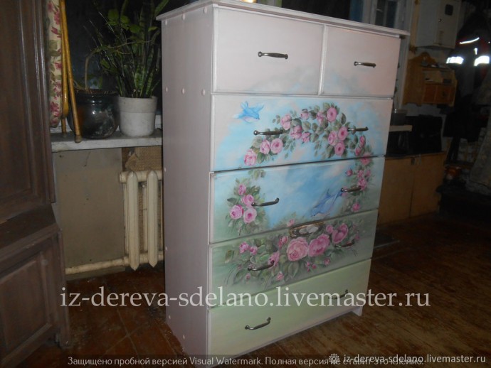 ​Ремонт деревянного комода: часть 7