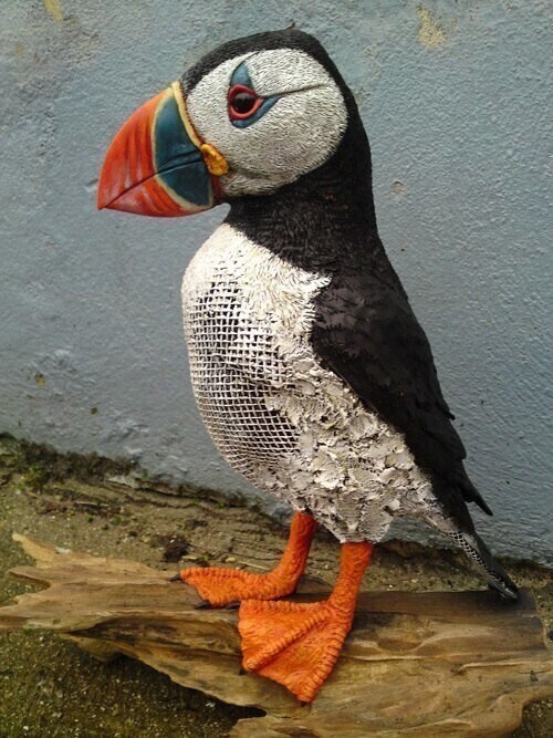 ​Животные из проволоки и металлической сетки