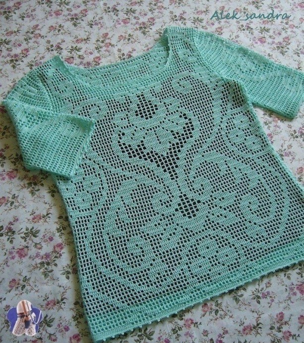 Ажурная кофточка Ажурная кофточка
