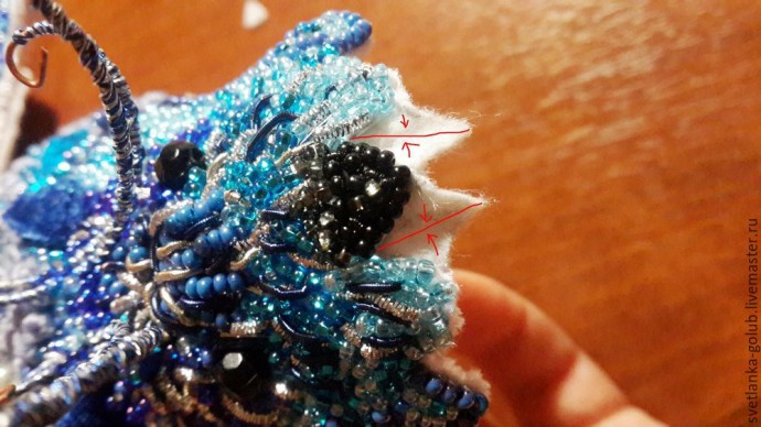 Создаем необычное интерьерное украшение в совмещенной технике вышивки и оригами: часть 3 Создаем необычное интерьерное украшение в совмещенной технике вышивки и оригами: часть 3