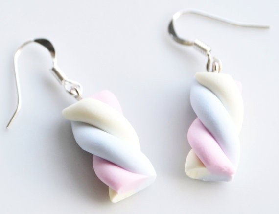 Серьги из полимерной глины