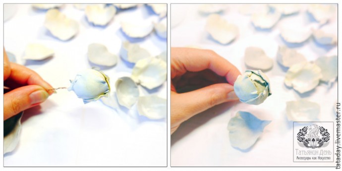 Создаем кожаную брошь-розу: часть 2