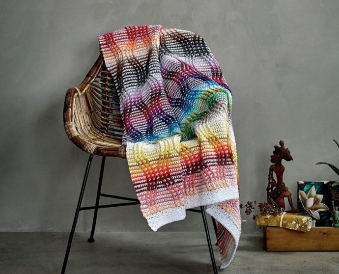 Уютный осенний плед