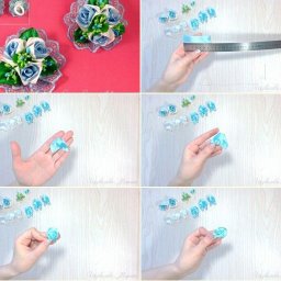 ​Цветы в технике канзаши