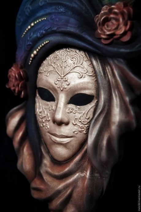 Изготавливаем маску в венецианском стиле с применением 3D технологий: часть 6