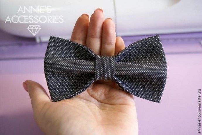 Как сшить галстук-бабочку