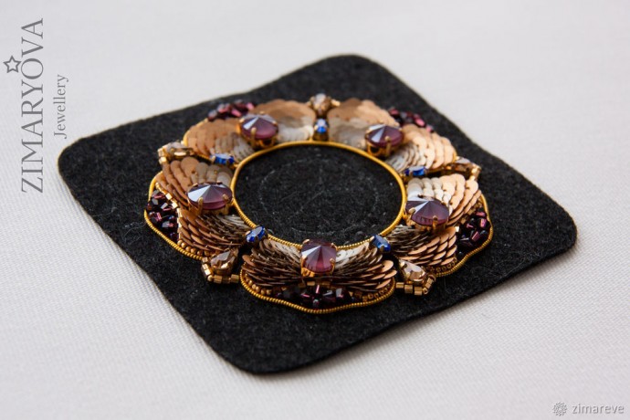 Мастерим брошь-цветок "Flower of the Universe": часть 2 Мастерим брошь-цветок "Flower of the Universe": часть 2