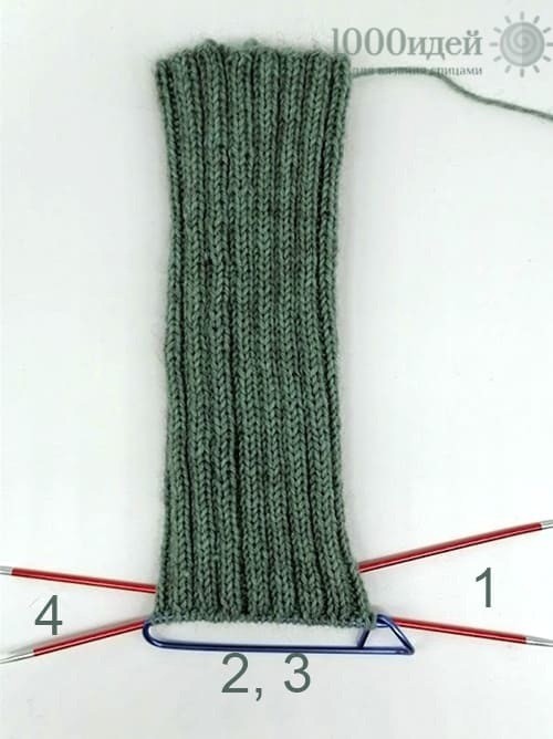 Мужские носки на 5 спицах с пошаговым описанием вязания спицами для начинающих Мужские носки на 5 спицах с пошаговым описанием вязания спицами для начинающих