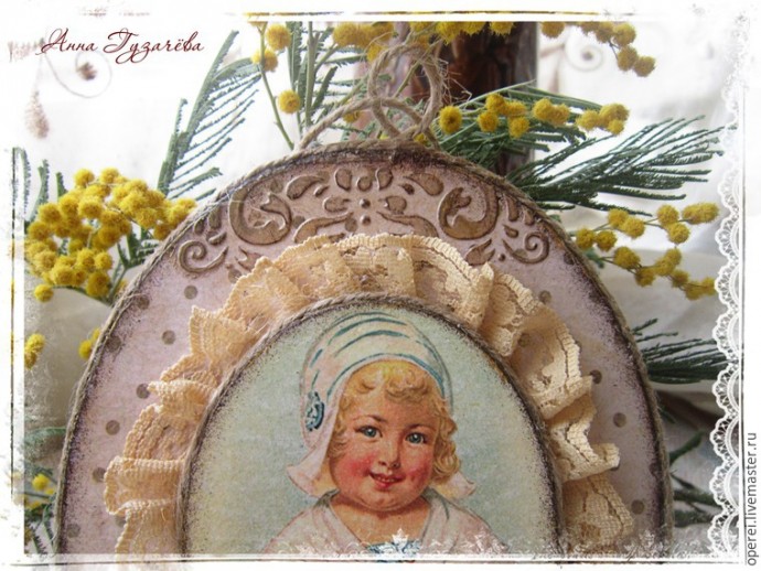 Создаем винтажное декоративное панно: часть 2 Создаем винтажное декоративное панно: часть 2