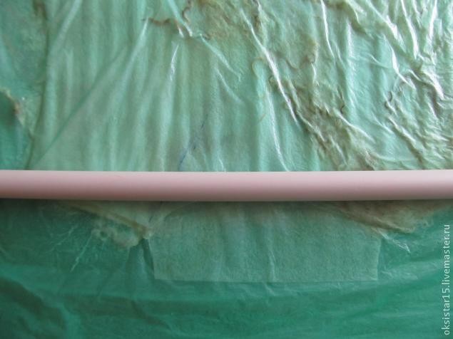 Валяние жилета в стиле "Гранж": нуно-войлок + кудри, часть 3