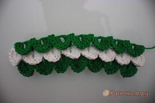 ​Чешуйчатый узор